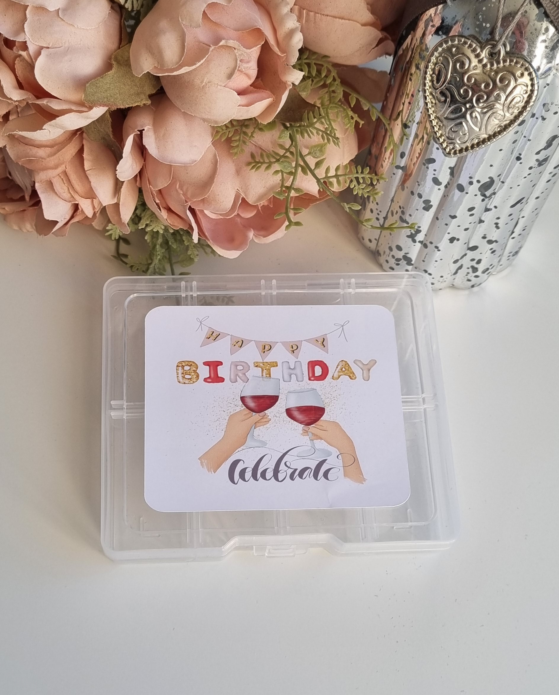 Birthday Celebrate Sticker for Home Bargains Box and PIP Box | The Box Lady